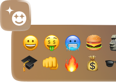 Emoji decoration